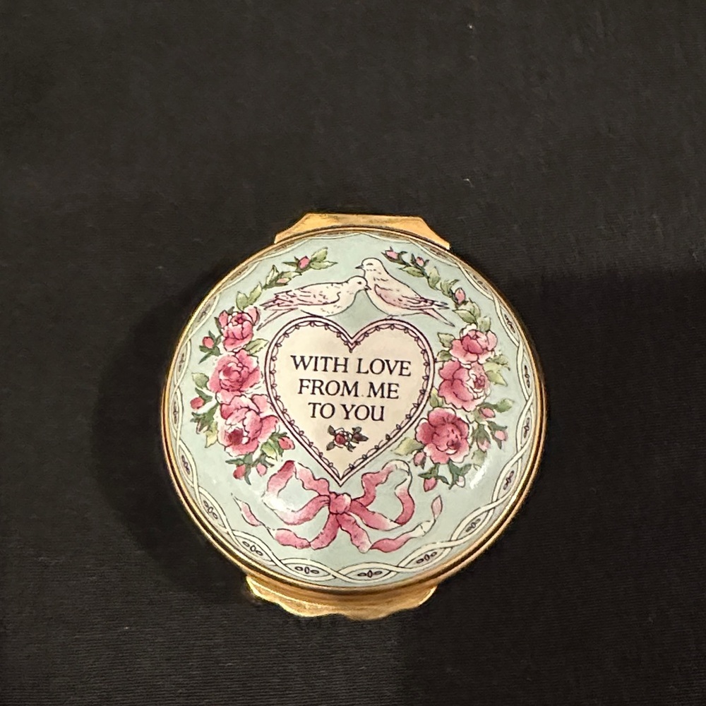 Halcyon Days enamel box